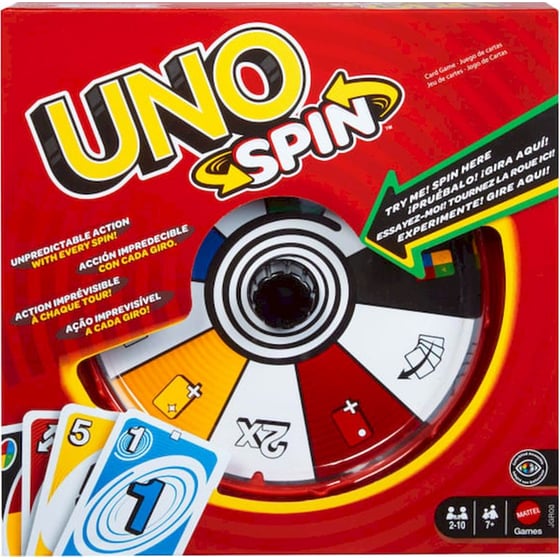 UNO Spin Refresh Επιτραπέζιο (Mattel) image 0