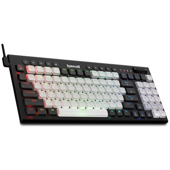 Redragon Sion K653 Gaming Μηχανικό Ενσύρματο USB Πληκτρολόγιο RGB Μαύρο (US) image 0