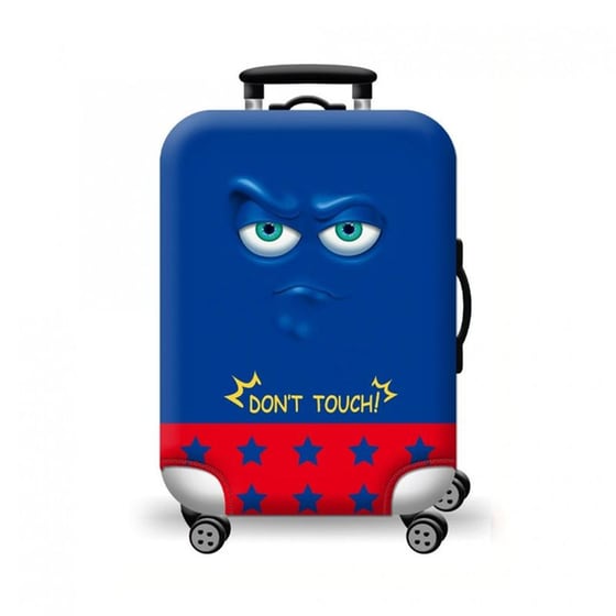 Κάλυμμα Βαλίτσας Amber Small Angry Face image 0