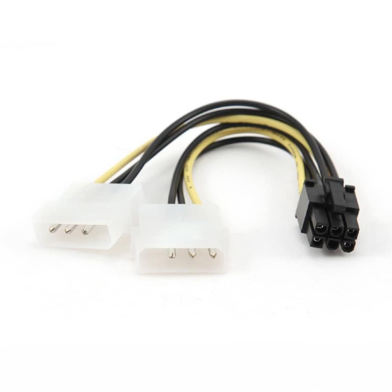 Αντάπτορας Cablexpert CC-PSU-6 Molex to 6-pin