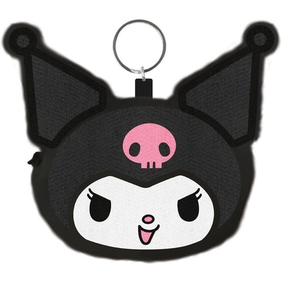 Παιδικό Πορτοφόλι Pyramid International Κερμάτων Kuromi Μαύρο image 0