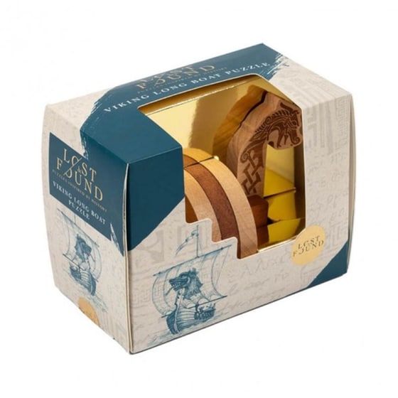 Γρίφος Professor Puzzle Viking Long Boat Puzzle image 0