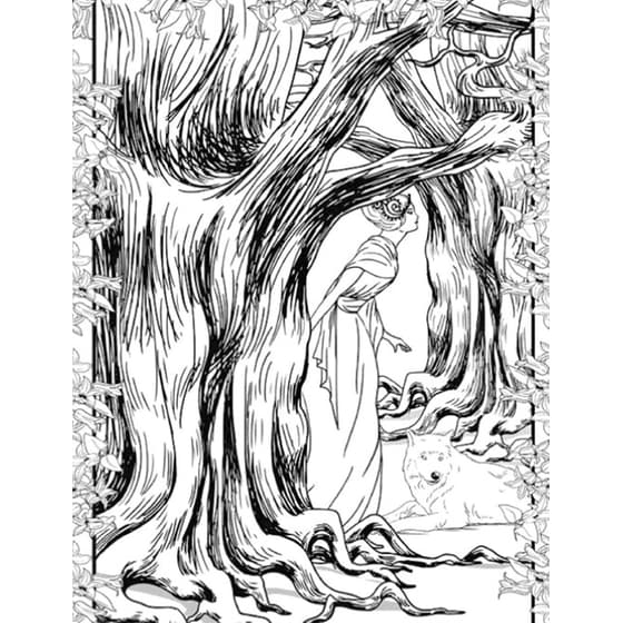 Art Therapy- Enchanted Forest image 1