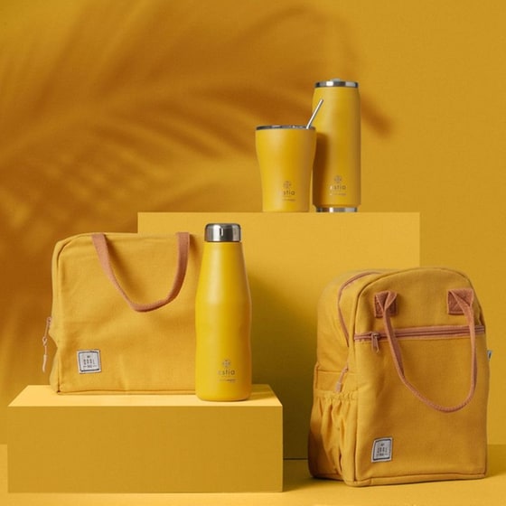Τσαντάκι Φαγητού Estia Home Art Pineapple Yellow 7L image 8