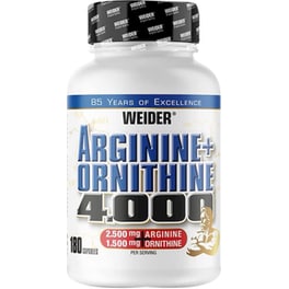 Weider Αργινίνη + Ornithine - 180 κάψουλες