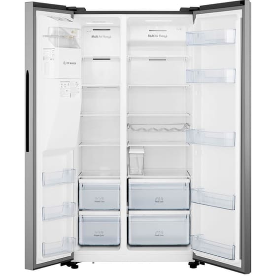 HISENSE RS694N4TIE Total No Frost 562 Lt Inox Ψυγείο Ντουλάπα image 3