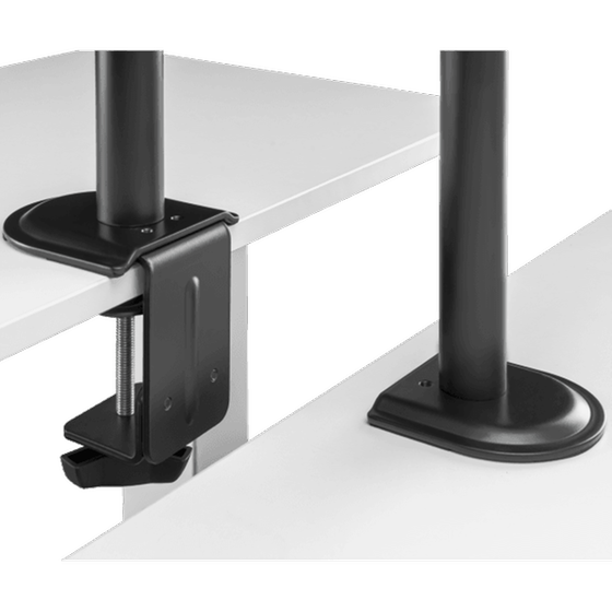 Βάση στήριξης οθόνης με βραχίονα SBOX LCD-352/4-2 17" - 32" - Μαύρο image 6