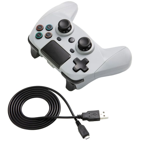 Snakebyte 4S Wireless Ασύρματο Gamepad για PS4 - Γκρι image 1