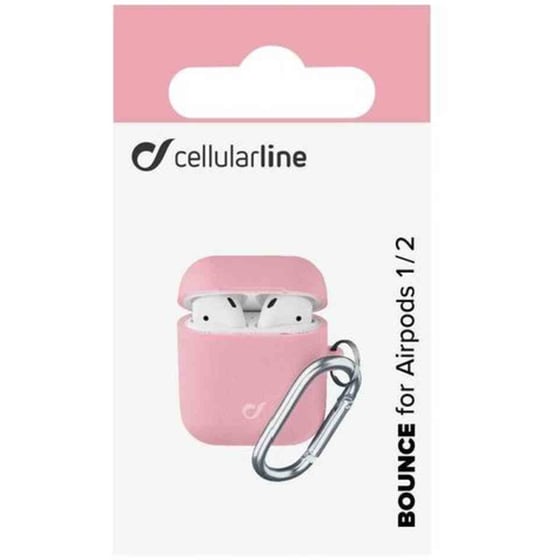 Θήκη Ακουστικών Cellular Line για Apple AirPods 1st/2nd Gen - Ροζ image 1