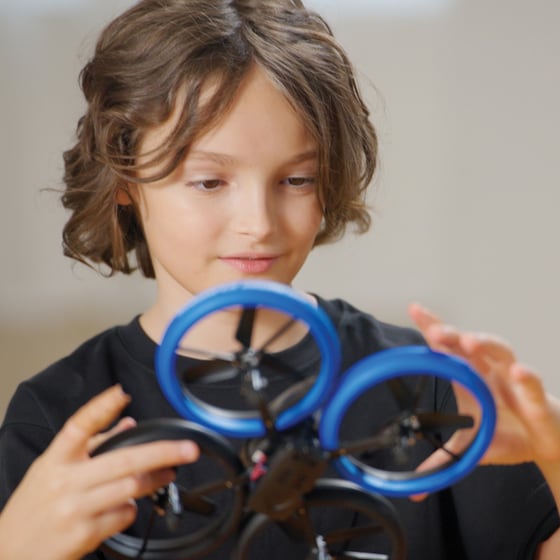 Τηλεκατευθυνόμενο Drone Silverlit Flybotic Bumper Drone - Μπλε image 5