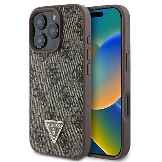 Θήκη Apple iPhone 16 Pro Max Guess - Καφέ image 0