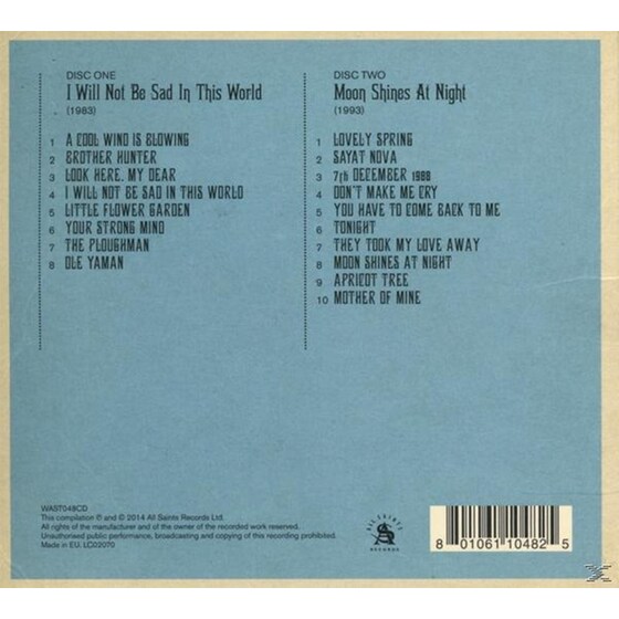 I Will Not Be Sad/Moon Shines (2CD Gatef.+Poster) image 1