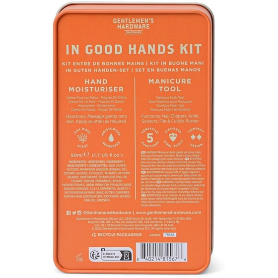 Κρεμά Χεριών Gentlemen's Hardware (2 Τεμάχια) image 5