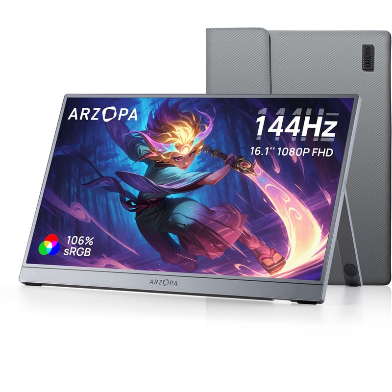 Arzopa Z3FC 16.1 Quad HD IPS Flat 180Hz ARZOPA