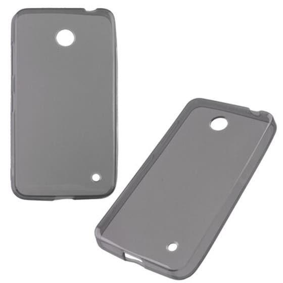 Θήκη Nokia Lumia 630/Lumia 635 - Volte-Tel SlimColor TPU - Διάφανο Γκρι image 0