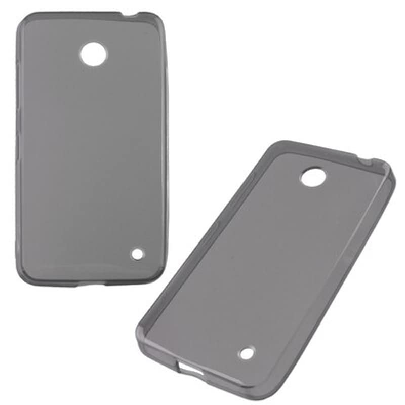 Θήκη Nokia Lumia 630/Lumia 635 - Volte-Tel SlimColor TPU - Διάφανο Γκρι