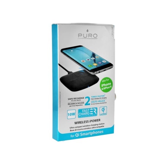 WIRELESS CHARGER PURO 2A iPOWER BLACK image 2