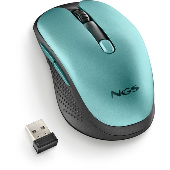 Ngs Evo Rust Ice Wireless Rechargeable Mouse Ασύρματο Αθόρυβο Επαναφορτιζόμενο Ποντίκι Σε Γαλάζιο Χρώμα image 3