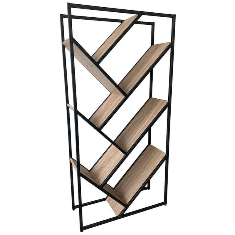 Ράφια Τοίχου VidaXL από MDF 90x23.5x3.8 cm 2 Τμχ - Γκρι