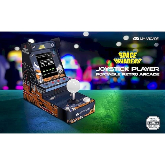 Retro Φορητή Κονσόλα My Arcade Space Invaders Joystick Player image 3