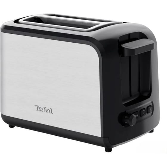 TEFAL TT410D 2 Θέσεων 850W Μαύρο/Ασημί Φρυγανιέρα image 0