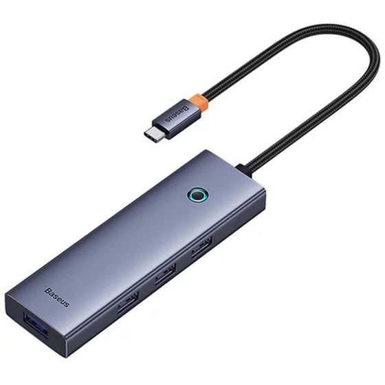 Baseus UltraJoy USB Hub 4 σε 1 USB-C - Ανθρακί image 3