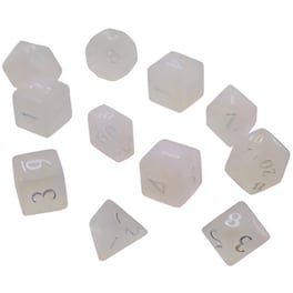 Eclipse 11-dice Set: Arctic White ULTRA-PRO