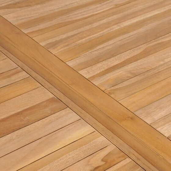 Vidaxl Τραπέζι Κήπου 150 X 90 X 77 Εκ. Από Μασίφ Ξύλο Teak image 2