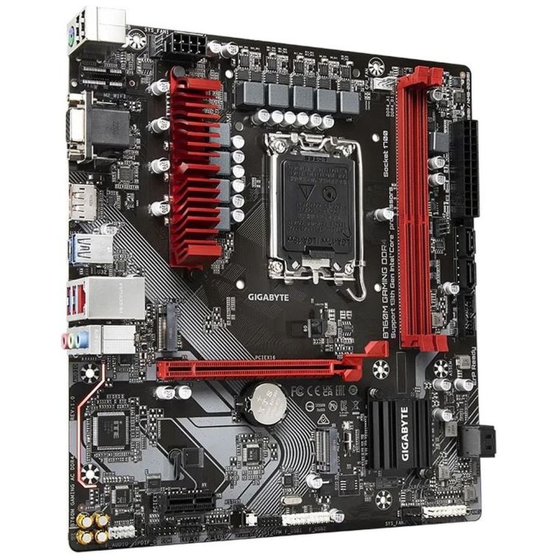 GIGABYTE Μητρική Κάρτα Gigabyte B760M Gaming Micro ATX με Intel 1700 Socket