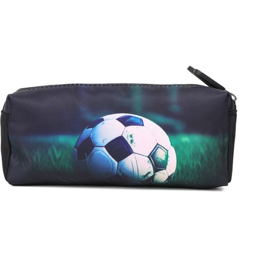 Κασετίνα Διπλή Lycsac Βαρελάκι Football image 0