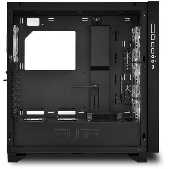 Κουτί Desktop Sharkoon Elite Shark CA300T Midi Tower - Λευκό image 4