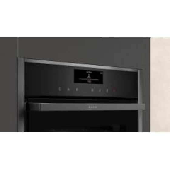 Εντοιχιζόμενος Φούρνος Άνω Πάγκου NEFF B48FT68G1 71 Lt - Μαύρο image 2