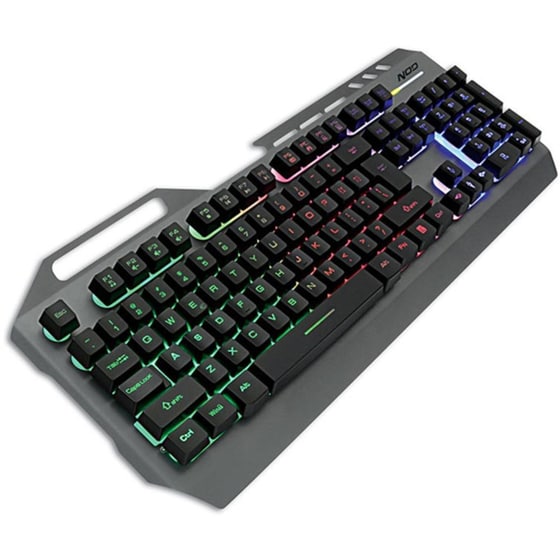 NOD Defender Gaming Ενσύρματο Πληκτρολόγιο με RGB φωτισμό (US) image 1