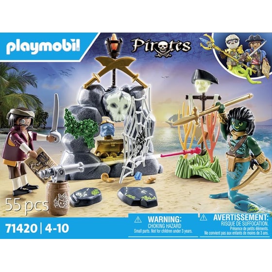 PLAYMOBIL® Pirates Πειρατές και Κυνήγι Θησαυρού (71420) image 4