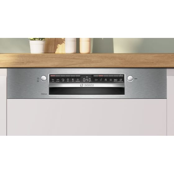 BOSCH SMI4EVS04E για 13 Σερβίτσια Inox με Home Connect Εντοιχιζόμενο Πλυντήριο Πιάτων image 4