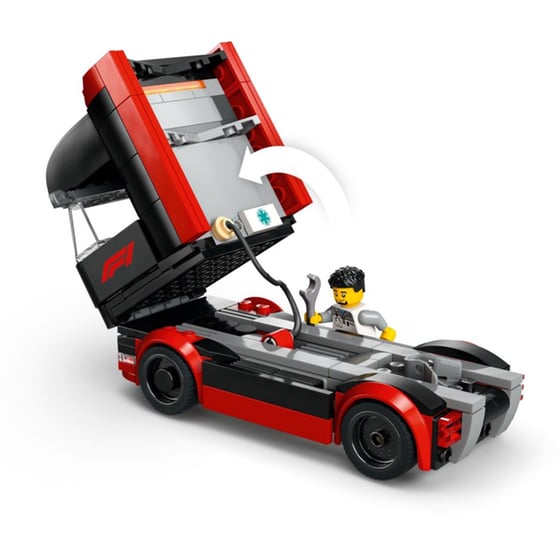 LEGO® City F1® Truck with RB20 & AMR24 F1® Cars (60445) image 3