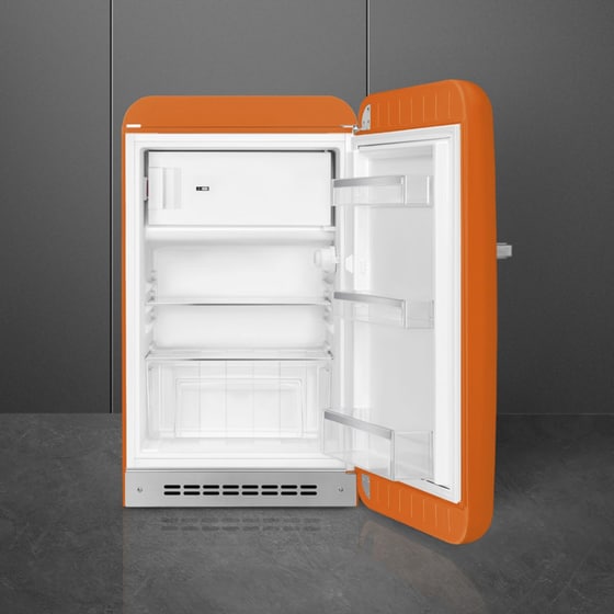 SMEG FAB10ROR6 ς 122 Lt Πορτοκαλί Ψυγείο Μονόπορτο image 3