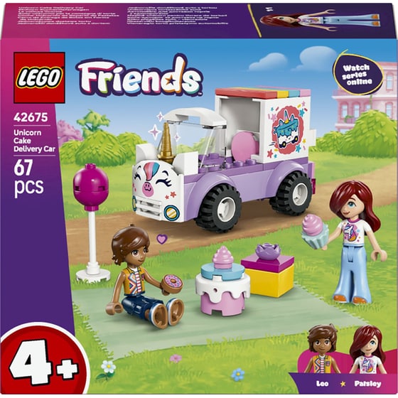 LEGO® Friends Αυτοκίνητο-Μονόκερος για Παράδοση Τούρτας (42675) image 0