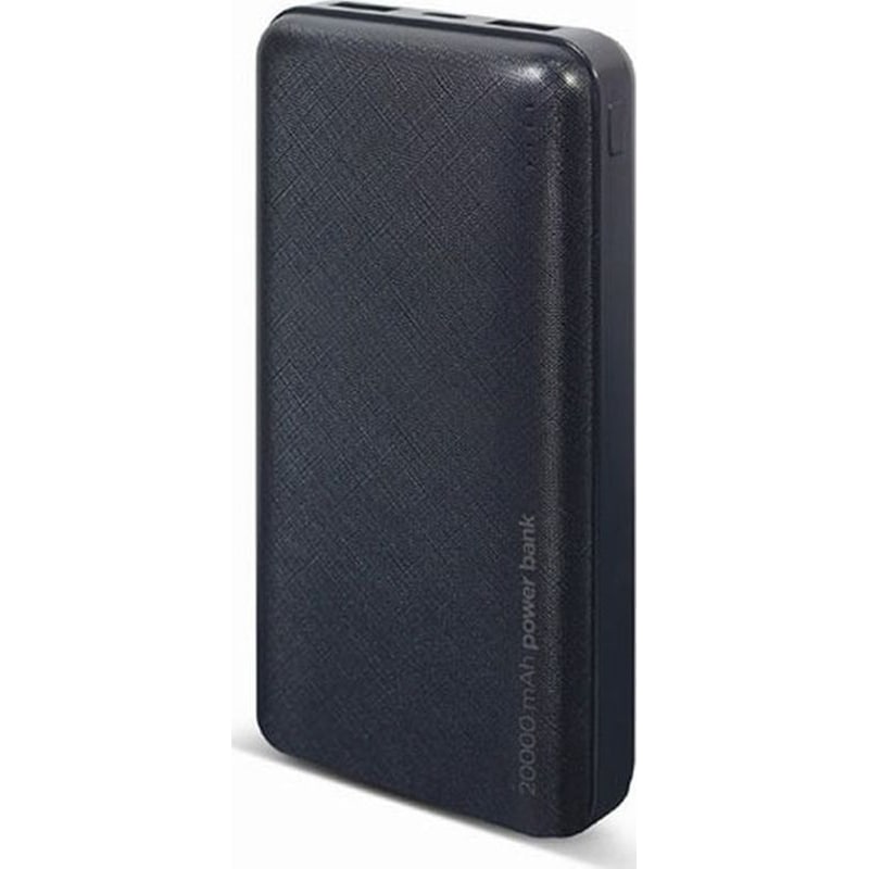 GEMBIRD Powerbank Gembird 20000mAh - Μαύρο