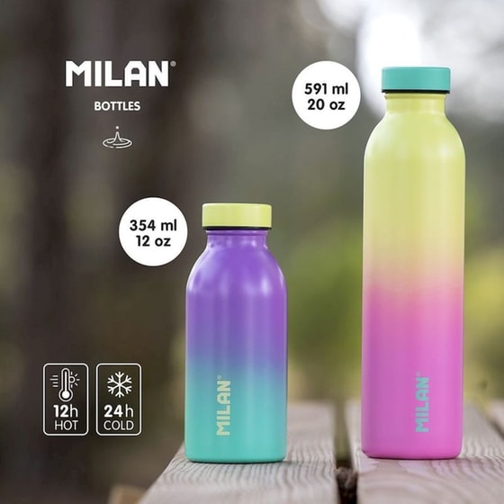 Παιδικό Παγούρι Milan Πολύχρωμο 345ml image 1