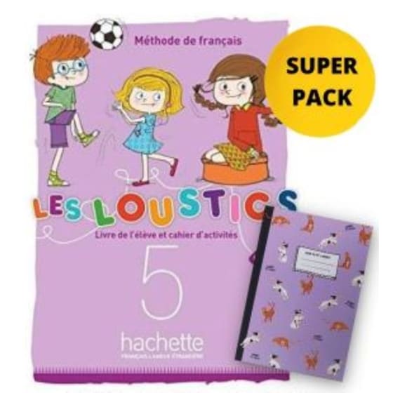 Les Loustics Mini Volume 5 A2.1 Super Pack (Livre + Cahier + Cadeau Surprise) image 0