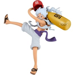 Banpresto Battle Record Collection: One Piece - Monkey D.Luffy (Gear5) Statue (17cm) (71188)