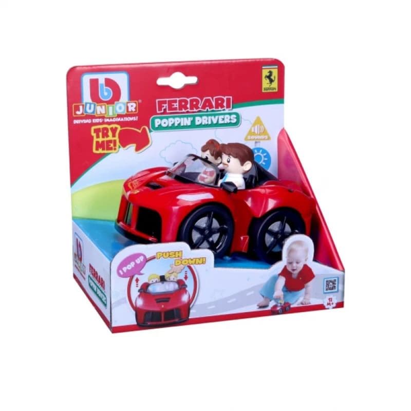 BBURAGO Bb Junior Ferrari - Poppin Drivers