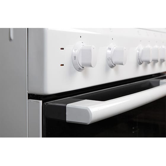 DAVOLINE DAE 600 WH 72 Lt Λευκό Ηλεκτρική Κουζίνα Εμαγιέ image 1