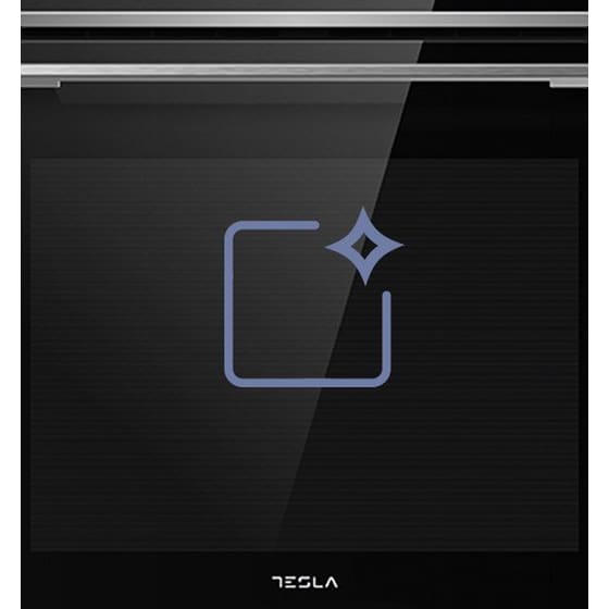 TESLA BO920MBP 72 Lt Μαύρος Εντοιχιζόμενος Φούρνος Άνω Πάγκου image 2