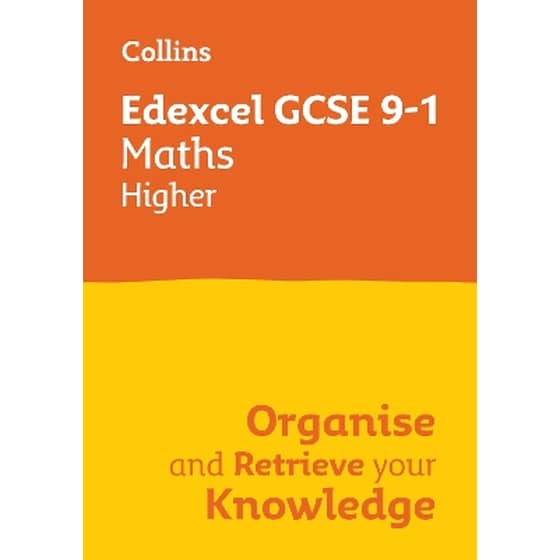 Edexcel GCSE 9-1 Maths Higher Organise and Retrieve Your Knowledge image 0