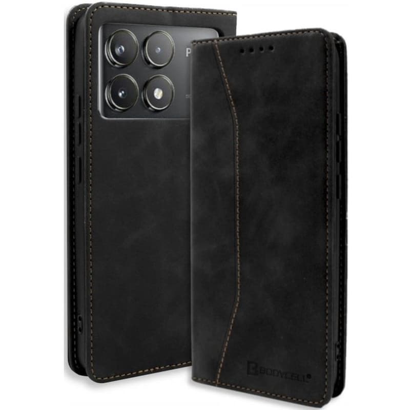 Θήκη Xiaomi Poco X6 Pro - Bodycell Book Case - Black