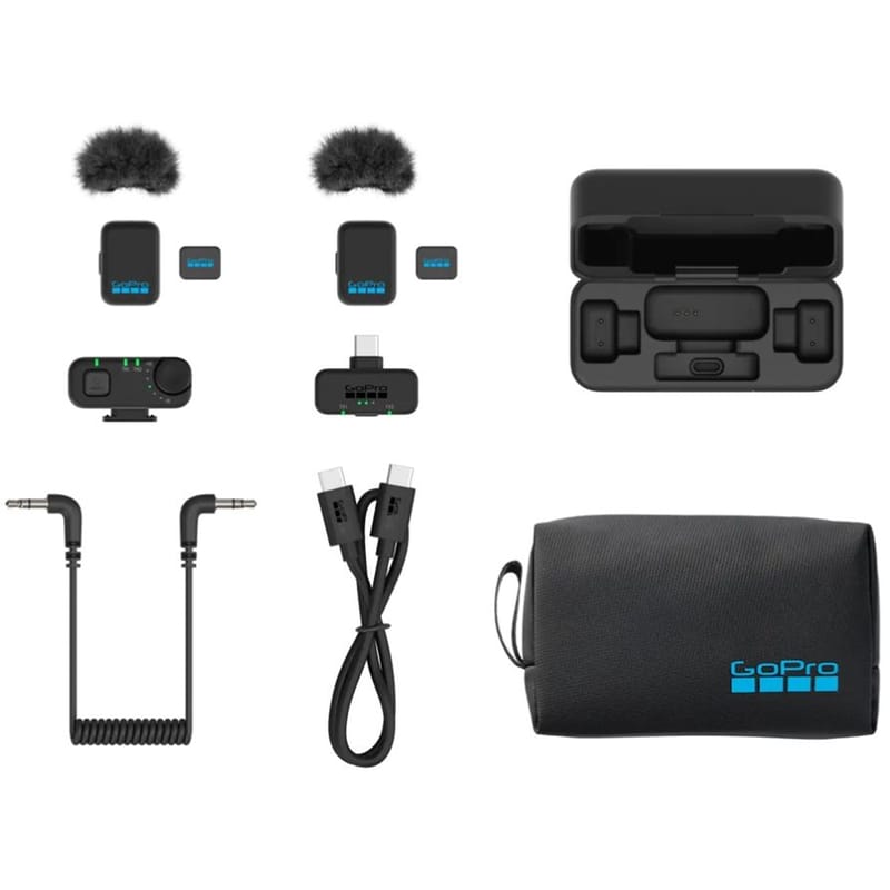 GoPro Wireless Mic Complete Kit - Μαύρο