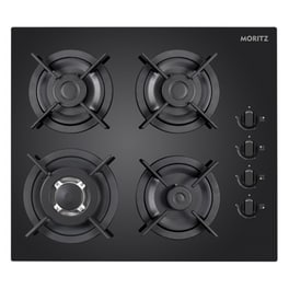 MORITZ P664LMRZVT (GPL) Εστία Υγραερίου Αυτόνομη 59.4 cm Μαύρο