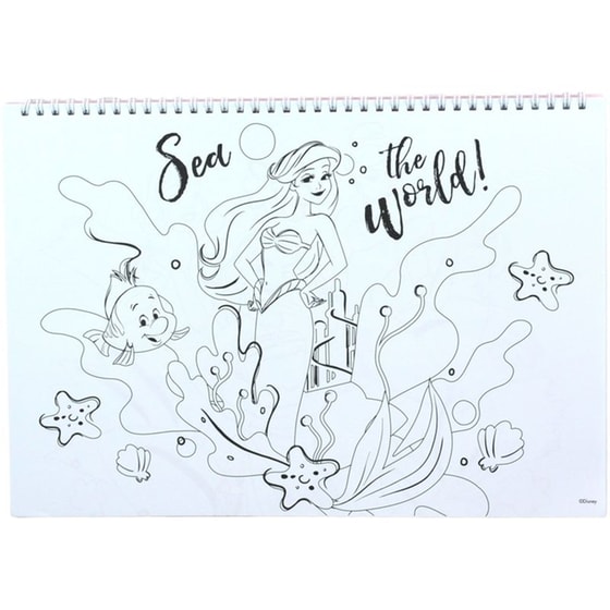 Μπλοκ Ζωγραφικής Gim A4 40Φ Princess image 2